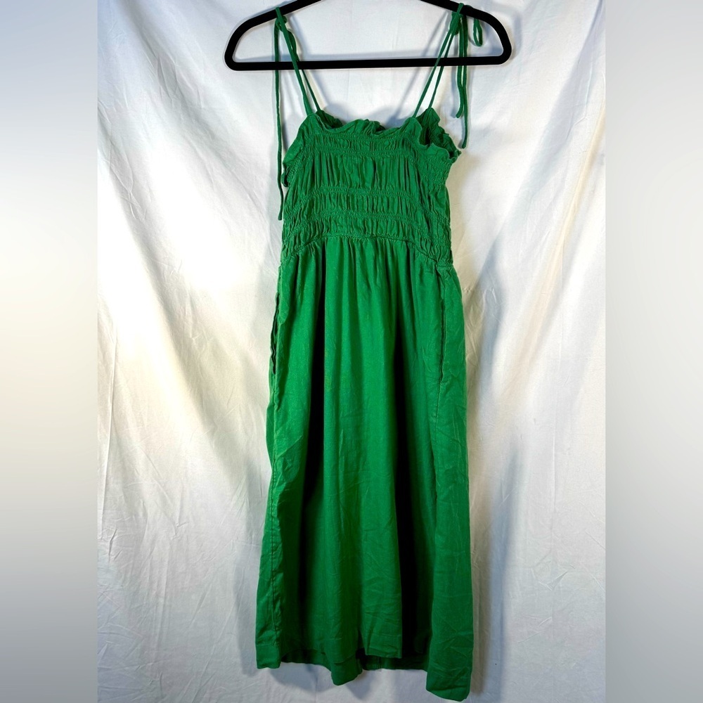 Universal Thread Green Sleeveless Button-Down Dress Size M - Picture 5 of 12